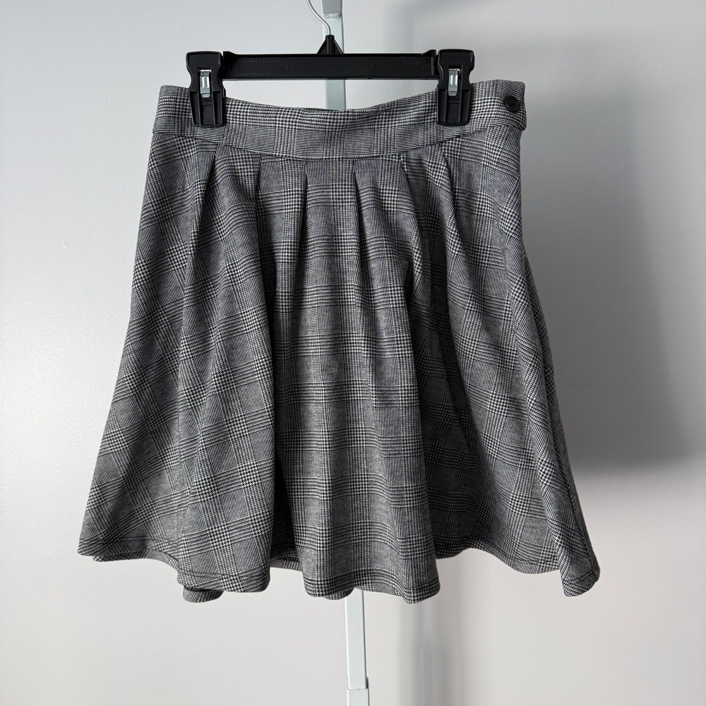 Wild Fable XS Plaid Skater Skirt Pleated Glen Check‎ Mini Skirt Academia Preppy